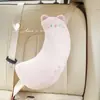 Cinto de segurança do carro protetor anti-colar para pescoço e ombro crianças carro traseiro desenho animado artefato de dormir para crianças travesseiro de carro