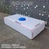 Tanque de Água para RV Carro de Jantar Móvel Montado no Teto Retangular Vertical e Horizontal Plástico Balde de Água Armazenamento de Água Grande Capacidade