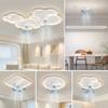 2025 Nuevo Estilo Lámpara de Sala Simple y Atmosférica Diseño Personalizado Lámpara de Techo con Ventilador de Nube Paquete de Iluminación Combinada para Toda la Casa