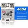 Relé de Estado Sólido Monofásico Yuanhuang 220V Controle CC Ac SSR-40DA-25DA10A60A80A-D4840