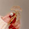 Broche Corsage Transfronterizo de Moda para Mujer, Broche de Mariposa Anti-Exposición, Corsage Nicho de Alta Gama Nuevo Estilo