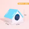 Suministros para Hámster Dorado, Paisajismo, Casa Escondite, Adecuado para Todas las Estaciones, Juguetes para Casa, Accesorios para Jaula, Divertido Escondite