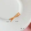 Clipe de Bico de Pato Colorido Pintado Cruzado 4,5cm Clipe de Borda Colorida Grampo de Cabelo Metálico DIY Clipe de Cabelo Grampo de Cabelo Bege em Formato X