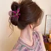 Presilha de Cabelo Floral de Primavera para Mulheres, Novo Estilo de Luxo 2026, Presilha Grande de Tubarão para Cabelos Grossos, Acessório de Cabelo