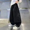 Ropa para niños para niños, pantalones de trabajo de primavera y otoño, nuevos pantalones largos de otoño 2026, pantalones casuales deportivos para niños mayores
