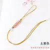 Llavero de Nudo Flor de Durazno Cuerda DIY Estilo Chino Marcapáginas Bolsa Cadena de Teléfono Accesorios Venta al por Mayor Pequeño Exquisito Cordón para Teléfono