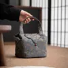 Bolsa para Set de Té Ruyi al por Mayor, Bolsa Portátil para Almacenamiento de Set de Té de Viaje, Bolso de Mano Estilo Chino, Accesorios para Ceremonia del Té