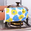 Luvas de Isolamento para Forno de Micro-ondas Conjunto de Duas Peças para Cozinha Assando Espessadas Resistentes a Altas Temperaturas Prova de Calor e Anti-Queimadura Luvas de Isolamento Almofadas