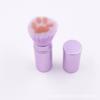 Venta Directa Brocha para Polvos Sueltos Pata de Gato Brocha de Maquillaje Individual Brocha Retráctil para Rubor Brocha para Polvo de Uñas Pelo de Fibra Brocha para Travestismo
