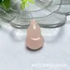 Colgante Rosa de Raíz de Loto al por Mayor para Niños y Niñas, Collar con Colgante de Jade para Bebés y Niños, Joyería con Broche de Colgante de Jade Afgano