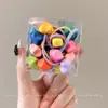 Cuerda para el pelo de estrella pequeña de alta elasticidad Banda de goma para atar trenzas pequeñas de pío Accesorios para la cabeza Banda elástica para la cabeza de niños Nueva 2025