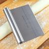 Cortador de fideos especial transfronterizo Raspador de freidora Pizza Pan al vapor Herramienta para hornear pan Rebanador Raspador de acero inoxidable