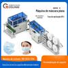 Fabricante de máquinas e equipamentos de embalagem plana, multifuncional e totalmente automática, de alta velocidade e fábrica de máscaras planas um-para-um