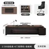 Conjunto de mesa e cadeira de escritório executiva moderno e simples, mesa de CEO, mesa executiva de luxo leve, mesa de gerente, móveis de escritório