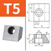 Bloque de Guía Lineal Máquina Herramienta Bloque de Fijación de Riel Lineal Placa de Presión Inclinada Tipo T1T2T3A123K123 Bloque Cuña de Riel Deslizante Otro