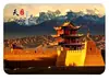Imanes de Refrigerador Magnéticos Suaves Realistas de Tianshui, Gansu, Cueva de la Montaña Maiji, Imanes de la Ciudad Antigua de Fuxi, Productos Culturales Souvenir del Turismo del Noroeste