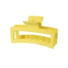 Pinza para el Cabello Mate Transfronteriza Tipo Pinza de Tiburón con Acabado de Alta Gama, Pinza de Garra Rectangular Simple de 13 cm, Tamaño Grande para Cabello Grueso, Accesorio para el Cabello para Mujer