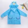 Impermeable Infantil con Forma de Animal Múltiples Colores y Estilos Impermeable de Poliéster