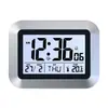 Reloj de Pared Digital LCD HD de Lujo Ligero Transfronterizo para Sala de Estar Dormitorio, con Soporte para Colgar, Doble Propósito, Despertador Luminoso de Mesita de Noche