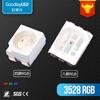 Lámpara LED SMD Hua Lei Guang, Cuentas de Lámpara LED RGB 3528 de Cuatro Pines/Seis Pines, Cuentas de Lámpara Indicadora a Todo Color 3528RGB