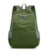 Mochila deportiva plegable, ultraligera y portátil, bolsa de gran capacidad para ocio al aire libre, se puede imprimir con logo, adecuada para viajes y montañismo