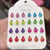 Unhas Usáveis de Resina Cartoon Joaninha 3D Acessórios de Nail Art Feitos à Mão DIY Brincos Capa de Celular Acessórios Usáveis