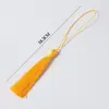 Pingente de sachê para o Festival do Meio do Outono de Shangjin DIY sachê bordado frente e verso bolsa pingente de borla para carro pequeno presente de Meio do Outono