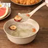 Tigela Descartável de Casca de Arroz, Hashi, Prato, Copo e Conjunto de Talheres, Espessado, High-End, Biodegradável, Conjunto de Quatro Peças, Grau Alimentício Doméstico