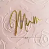 Estilo Transfronterizo Ins Decoración Acrílica para Pastel Día de la Madre Letras Mamá Feliz Día de la Madre Decoración Acrílica para Pastel