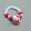 Novos Acessórios de Cabelo de Ano Novo para Crianças, Conjunto de Colar e Pulseira, Presilhas de Orelha Festivas de Desenho Animado para Meninas Pequenas, Acessórios de Hanfu para Bebês