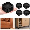 Pads para Pies de Base de Lavadora Transfronterizos, Pads Elevadores Antióxido, Pads para Refrigerador, Pads Elevadores, Pads Domésticos Amortiguadores, Antideslizantes y a Prueba de Humedad
