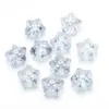 Colgante de cristal de vidrio brillante de colores con forma de estrella de mar de cinco puntas de 18 mm, accesorios para joyería DIY, accesorios para pendientes y collares