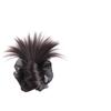 Peluca de Clip de Agarre para la Parte Trasera de la Cabeza Marubeni Bajo Estilo Bolso para el Cabello con Disco de Sentido Perezoso para Mujer Peluca Natural Esponjosa Estilo Pluma de Pollo