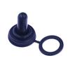 Tapa antipolvo impermeable para interruptor de botón con diámetro de rosca de 6 mm/12 mm, tapa impermeable para interruptor de palanca de brazo basculante de botón MTS