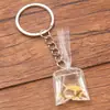 28 Estilos 28X90Mm DIY Resina Transparente Imitación Pez Dorado Pez Payaso Colgante de Bolsillo Joyería Llavero Accesorio