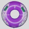 Anillo de remolque inflable de PVC, Flotador inflable individual para natación, Anillo inflable redondo de PVC para remar en el agua