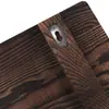 Suporte de Parede de Madeira Retrô para Armazenamento de Envelopes de Correspondência e Chaves de Madeira Paulownia