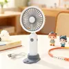 2026 Nuevo Producto Ventilador de Mano Pequeño Portátil Silencioso de Escritorio Mini Ventilador Eléctrico Recargable Ventilador Pequeño