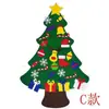 Xiyin Conjunto de Boneco de Neve de Natal de Feltro Transfronteiriço Pingente Decorativo Presente de Natal DIY Suprimentos de Natal Não Tecidos