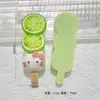 Gato de fruta pequeno, espinheiro cristalizado, adesivos de brinquedo para acessórios de cabelo DIY feitos à mão, presilhas de cabelo, pequenos acessórios de resina, chaveiros