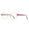 Gafas Antiluz Azul Modelo Nuevo 2026 para Mujer 3178 Montura Fina de Metal Lujo Gafas Lisas Gafas para Computadora Herramienta Mágica Sin Maquillaje Transfronterizo