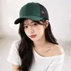 Novo Boné de Beisebol Respirável Color Block, Chapéu de Sol de Verão, Boné Trucker Versátil, Boné Casual Cross-Border para Uso ao Ar Livre
