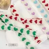 Cinta de jacquard con patrón de espiga y corazón de algodón puro de 1.5 cm para empaque de regalos florales, bolsas y accesorios de decoración de ropa