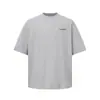 Nova Camiseta de Verão 2026 com Estampa de Letras de Manga Curta para Homens, Versátil Top Casual Soltinho Simples para Mulheres