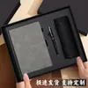 Cuaderno A5 de Cuero Suave Engrosado con Logo Personalizado, Bloc de Notas para Reuniones de Negocios, Diario de Piel sintética con Tacto de Piel, Venta al por Mayor
