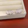 Brincos em Prata Banhada a Ouro 14K com Agulha de Prata e Zircônia, Multi-Camadas em Formato de C, Simples e Estilosos, Brincos da Moda, Luxo Leve, Brincos de Alta Qualidade