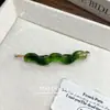 Grampo de Cabelo Retrô Coreano de Acetato com Pérolas Presilha Bico de Pato Moda Franja Lateral Acessório de Cabelo Adorno de Cabeça