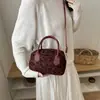 2026 Estampa de Leopardo Elegante Nova Tendência Moda Americana Comutador Transversal Ombro Bolsa de Mão Pequena Quadrada Feminina