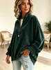 Sudadera de terciopelo con media cremallera holgada para otoño e invierno, transfronteriza europea y americana, top casual de manga larga para mujer, camisa de terciopelo multicolor estilo europeo y americano
