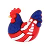 Personalização de moldes de contas de silicone 3D, montagem de cordões de contas com IP de desenhos animados de animais transfronteiriços, acessórios para joias DIY, moldes de contas soltas